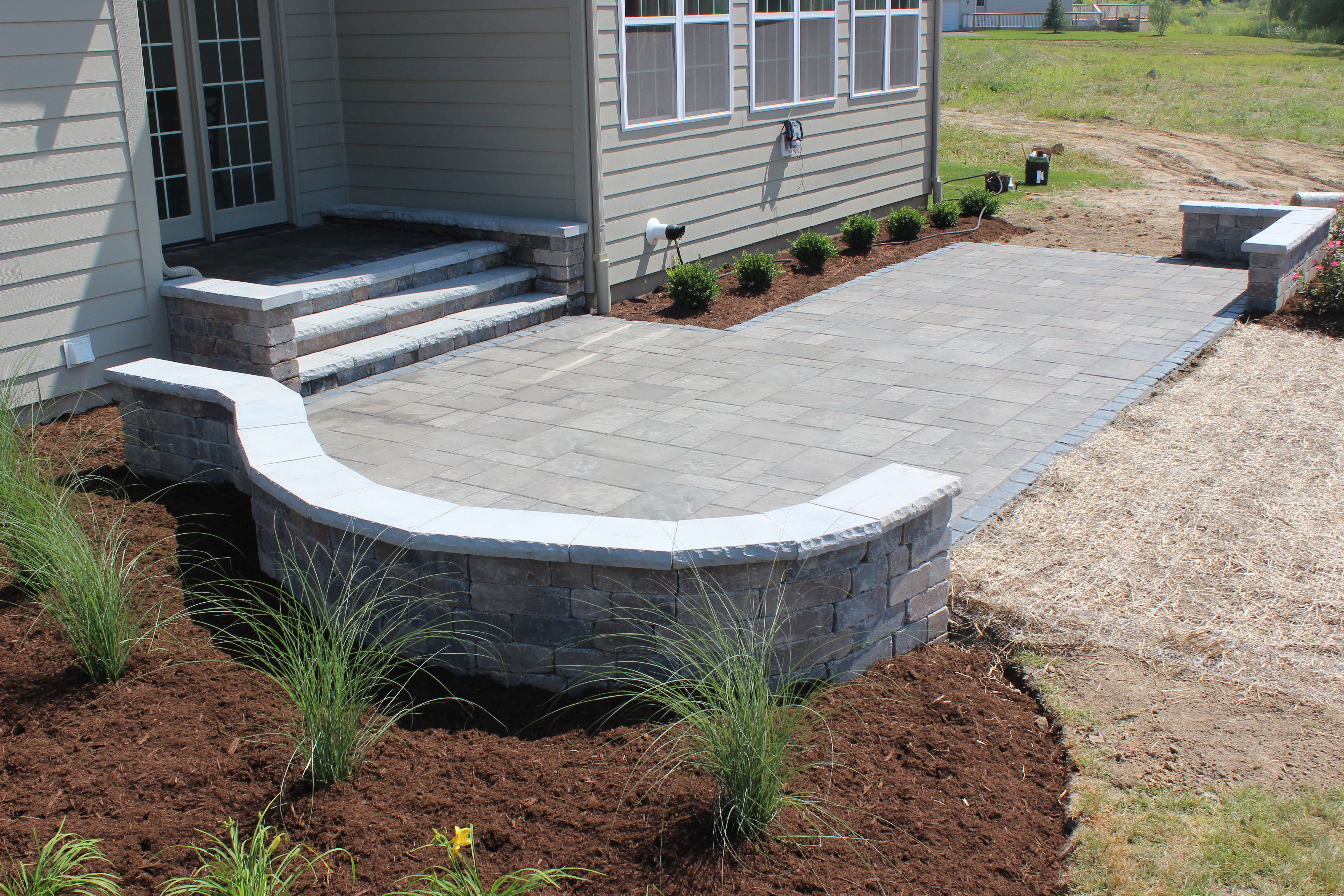 Landscaping & Paver Patio Installation - Bright Green ...